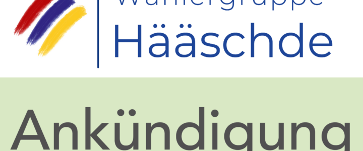 Nächste öffentliche Fraktionssitzung